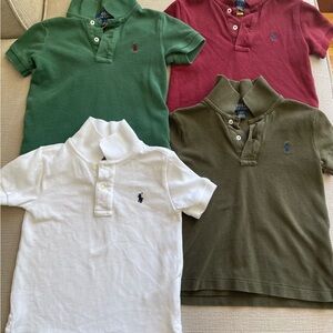 Polo by Ralph Lauren Kids' Polo Shirts - Green, Red, White, Olive